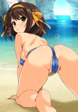 1 Page Goto ni Oppai ga Ookiku Naru Haruhi-san no Hon Digital Ban Shien Site Muke : page 4
