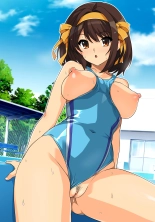 1 Page Goto ni Oppai ga Ookiku Naru Haruhi-san no Hon Digital Ban Shien Site Muke : page 6