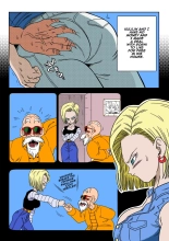 18-gou vs Kame Sennin Android n18 VS Kamesennin    colorrized : page 3