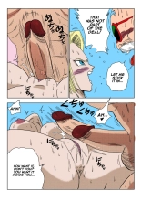 18-gou vs Kame Sennin Android n18 VS Kamesennin    colorrized : page 13