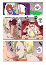 18-gou vs Kame Sennin Android n18 VS Kamesennin    colorrized : page 23