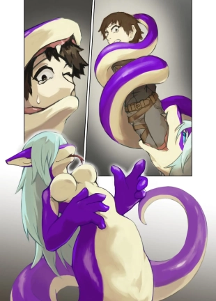 hentai ラミアの誘い