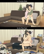 Une journée dans la vie d'un couple : Premier mois vs un an plus tard : page 16