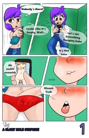 hentai A Glory Hole Surprise