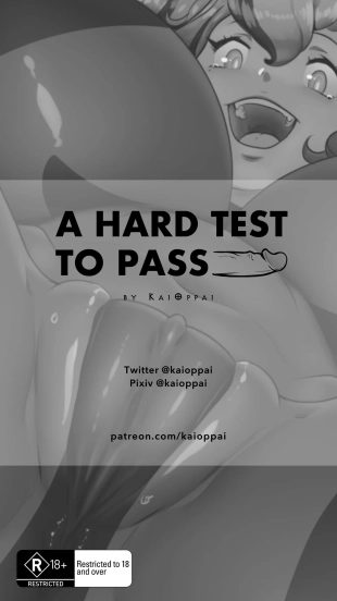 hentai A Hard Test to Pass