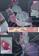 A hero is defeated by a female monster! ~The victims of warriors, Red~ : page 55