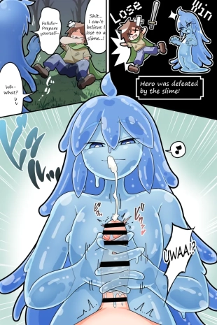 hentai A manga about losing to a sperm extracting slime's paizuri