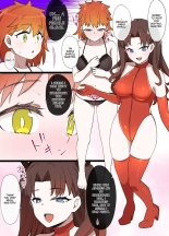 A manga about Shirou Emiya who went to save Rin Tohsaka from captivity and is transformed into a female slave through physical feminization and brainwashing[Fate stay night) : page 6