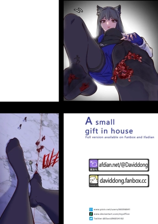 hentai - A small gift in house