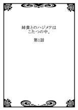 Aneki to no Hajimete wa Kotatsu no Naka 1-3 : page 2