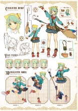 Atelier Shallie: Alchemists of the Dusk Sea Official Visual Book : page 13