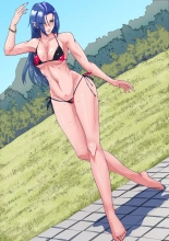 Atoraruksu Reiza~ Shin Hiroin VS Mesu Kaijū~ Kūru Kyodai Reddo Hiroin Kuyūruku-teki Haiboku! Mesu Kaijū ni Nugarare Kōsoku sa rete Muyō de Etchi na Shūtai o Sarashi Haiboku suru… Ōkina Onēsan Dai Pinchi! : page 4