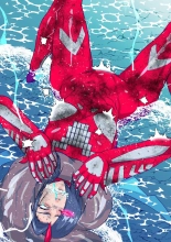 Atoraruksu Reiza~ Shin Hiroin VS Mesu Kaijū~ Kūru Kyodai Reddo Hiroin Kuyūruku-teki Haiboku! Mesu Kaijū ni Nugarare Kōsoku sa rete Muyō de Etchi na Shūtai o Sarashi Haiboku suru… Ōkina Onēsan Dai Pinchi! : page 26