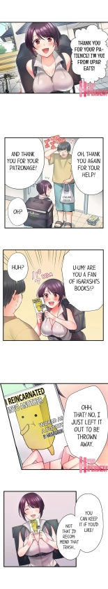 Bike Delivery Girl, Cumming To Your Door! | Jitensha Haitatsuin , Gaman Dekizu soto de Icchaimashita... page 3