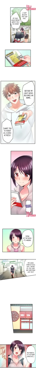 Bike Delivery Girl, Cumming To Your Door! | Jitensha Haitatsuin , Gaman Dekizu soto de Icchaimashita... page 4