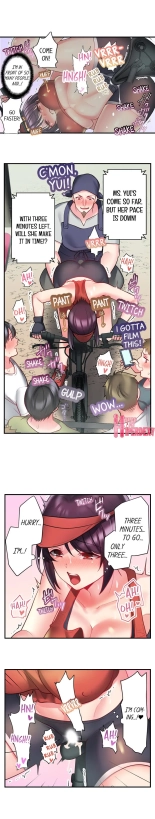 Bike Delivery Girl, Cumming To Your Door! | Jitensha Haitatsuin , Gaman Dekizu soto de Icchaimashita... page 40