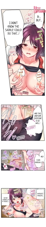 Bike Delivery Girl, Cumming To Your Door! | Jitensha Haitatsuin , Gaman Dekizu soto de Icchaimashita... page 47