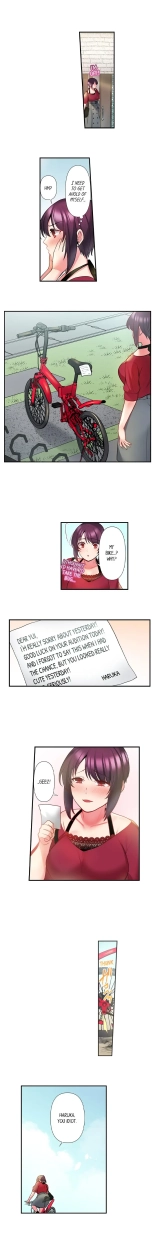 Bike Delivery Girl, Cumming To Your Door! | Jitensha Haitatsuin , Gaman Dekizu soto de Icchaimashita... page 150
