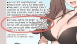 A Girlfriend Who Plays Along with My Cuckold Fetish + Prequel : page 48