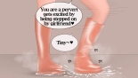 Comple-Mentary Rainboots : page 170