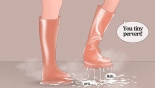 Comple-Mentary Rainboots : page 173