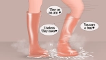 Comple-Mentary Rainboots : page 177