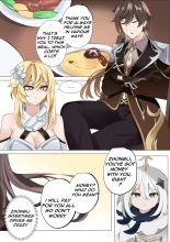 Contract  - A Hu Tao x Zhongli Hentai Comic : page 2