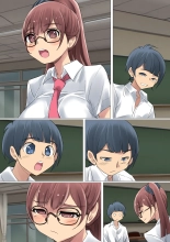 Cool de Megane Bijin na Kujo-san wa Light Novel no Heroine Mitai ni Ero Kawaii. 01 : page 89