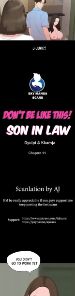 Don't be like this son-in-law : page 358