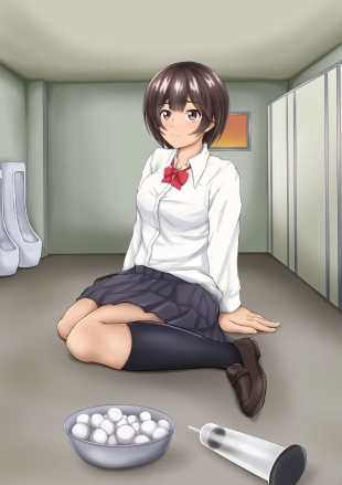 hentai Excretion Play In The Men's Toilet