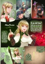 Fel and the Forest of Mana -The big titty elf healer recovers my stamina with her bodily fluids- : page 12