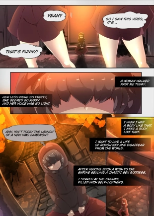 hentai Feminized Introvert Becomes Saogami's Obedient Kemomimi Slut