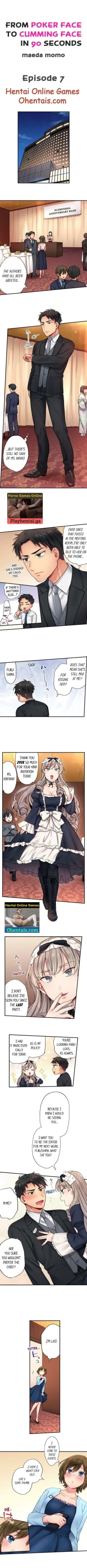 hentai From Poker Face to Cumming Face in 90 Seconds Ch. 7-10