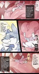 Giant Wolf Girl VORE & GTS : page 3