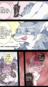 Giant Wolf Girl VORE & GTS : page 7