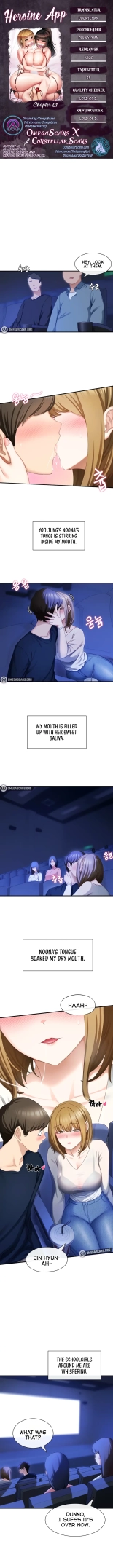 HEROINE APP : page 2