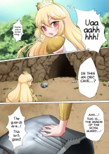 Himekishi Elsa wa Orc ni Haiboku -High-Leg ga Nimata Shikkin! Haraboko Tairyou Omorashi Mesuochi!- : page 4