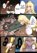 Himekishi Elsa wa Orc ni Haiboku -High-Leg ga Nimata Shikkin! Haraboko Tairyou Omorashi Mesuochi!- : page 10