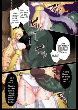Himekishi Elsa wa Orc ni Haiboku -High-Leg ga Nimata Shikkin! Haraboko Tairyou Omorashi Mesuochi!- : page 19