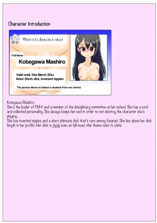 hentai Houkei Futanari Idol no Frichin Gakkou Seikatsu