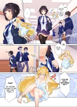 Jane transforming at school manga : page 2