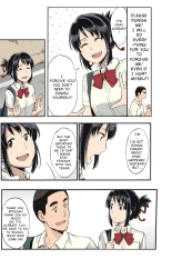 Kimi no Na wa. - & and & - Mitsuha Miyamziu & Teshigawara Katsuhiko : page 54