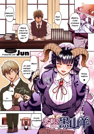hentai Une chèvre noire rasée avec amour