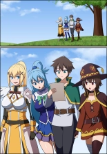 KONOSUBA - Kazuma Satou  Aqua  Megumin  Darkness  ? : page 1