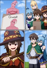 KONOSUBA - Kazuma Satou  Aqua  Megumin  Darkness  ? : page 3
