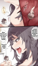 Kyodai Musume Oneesan ni Yoru Kobito no Marunomi o Misetsukerareru Vore Manga | Giantess Vore page 4