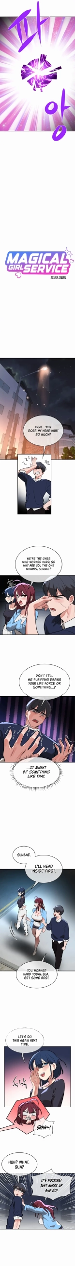 Magical Girl Service page 181