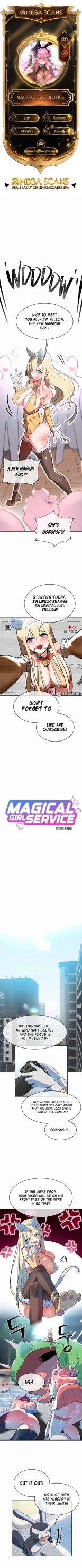 Magical Girl Service page 191
