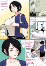 Mom looks after me in the hospital : page 105