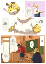Muscular Bull Teacher & Chubby Tiger Student 1 : page 5